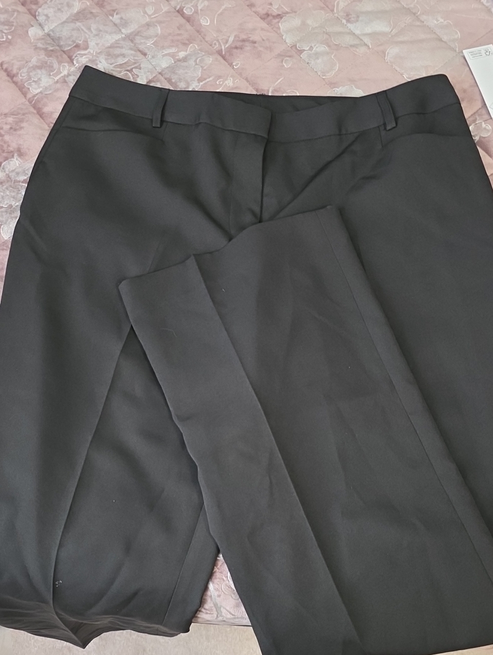 DKNY Black Tailored Dress Pants